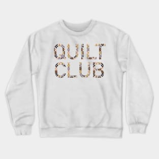 Quilt Club 9 Patch Crewneck Sweatshirt